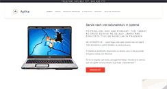 Desktop Screenshot of aplika.si